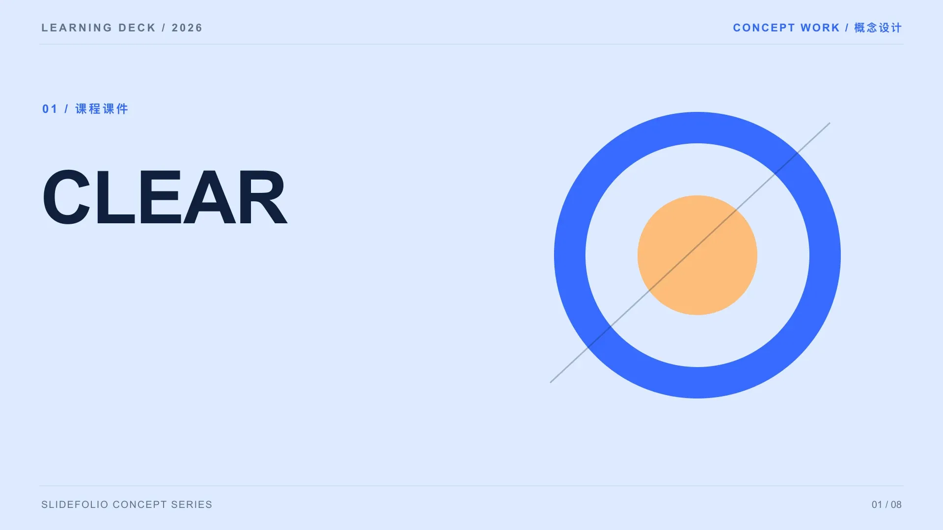 Clear 结构化表达方法课作品板精选页 1